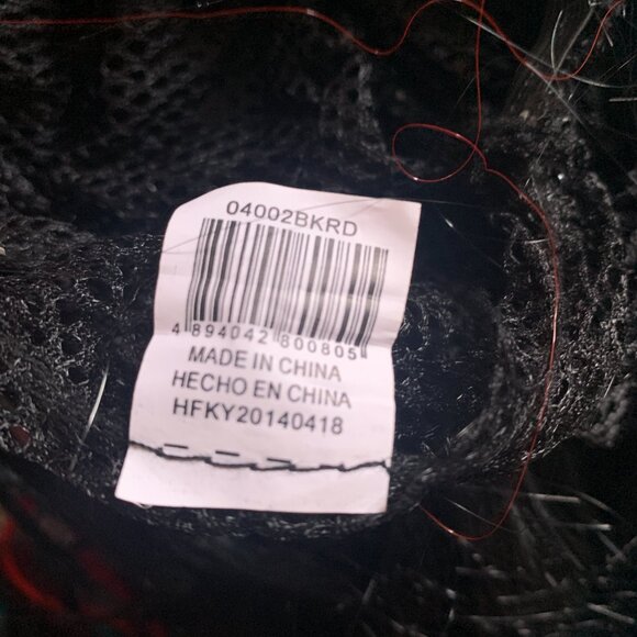 HALLOWEEN - NEW Wig Childrens Witch Wig Black & Red, long, straight, youth - Picture 5 of 7